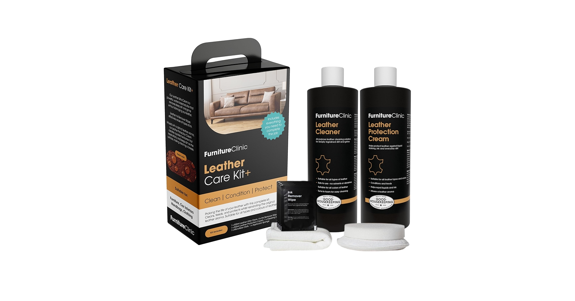 An application scenario or product detail of leather furniture cleaning service - Image 17
