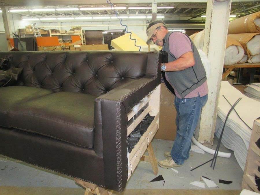 An application scenario or product detail of leather furniture companies - Image 5