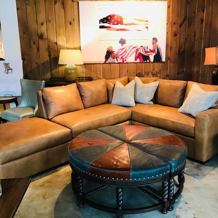 An application scenario or product detail of leather furniture companies - Image 11