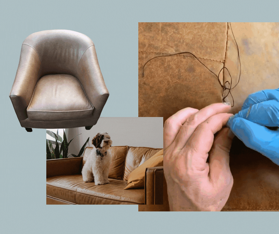 An application scenario or product detail of leather furniture repair service - Image 4