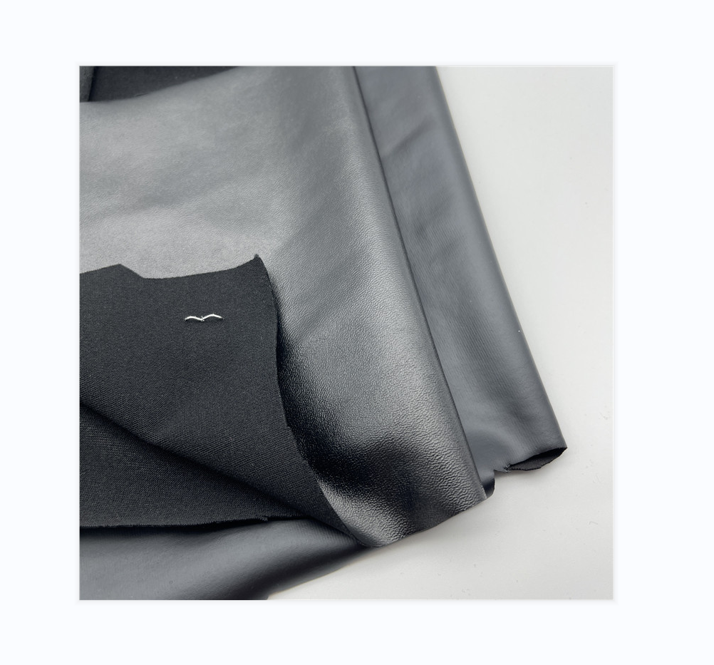 An application scenario or product detail of leather garment fabric - Image 15