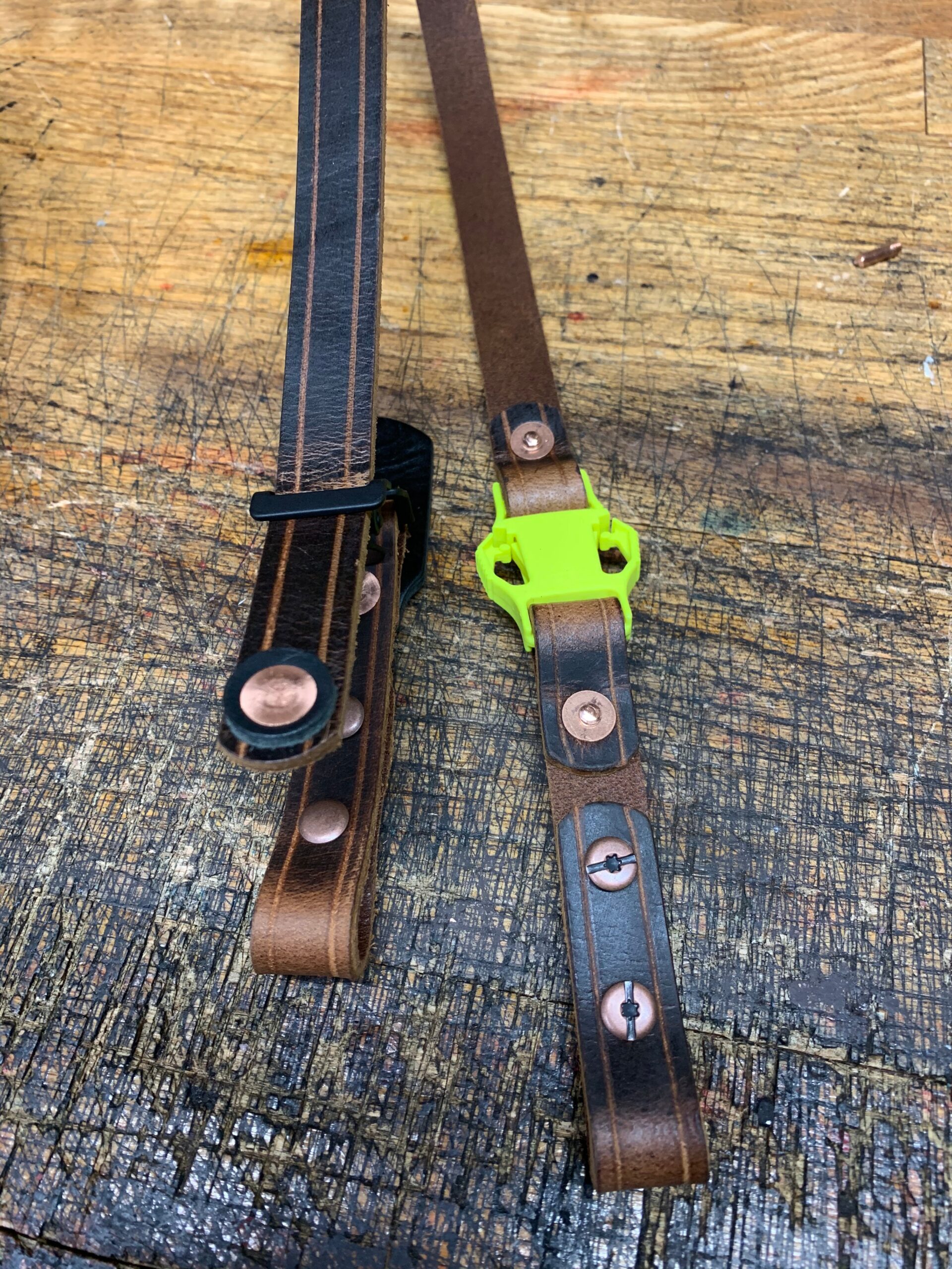 An application scenario or product detail of leather helmet chin strap - Image 13