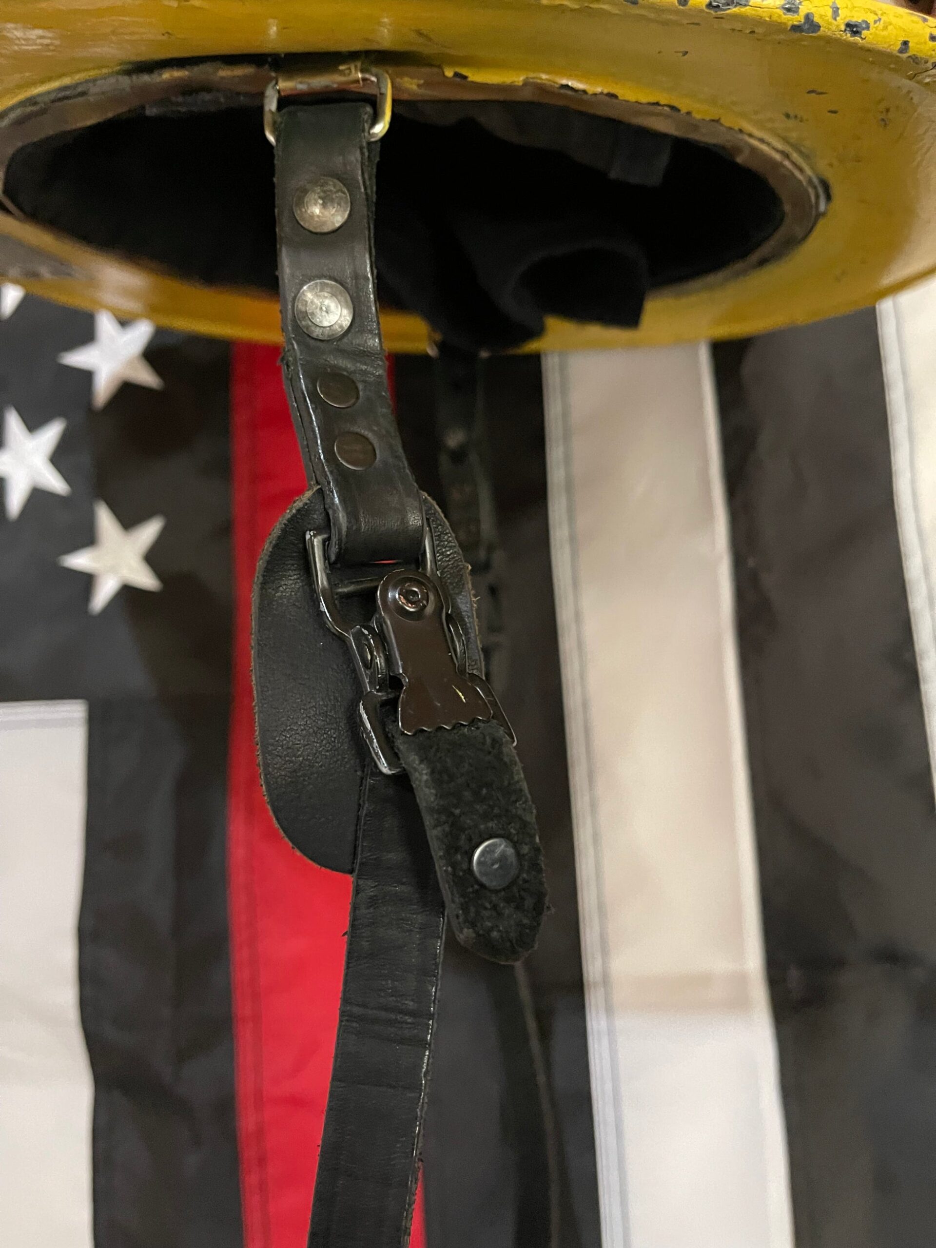 An application scenario or product detail of leather helmet chin strap - Image 15
