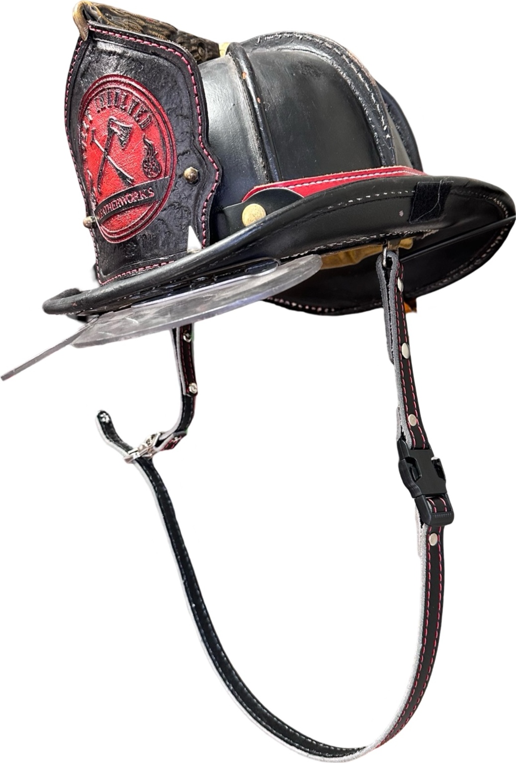 Featured image for the leather helmet chin strap guide