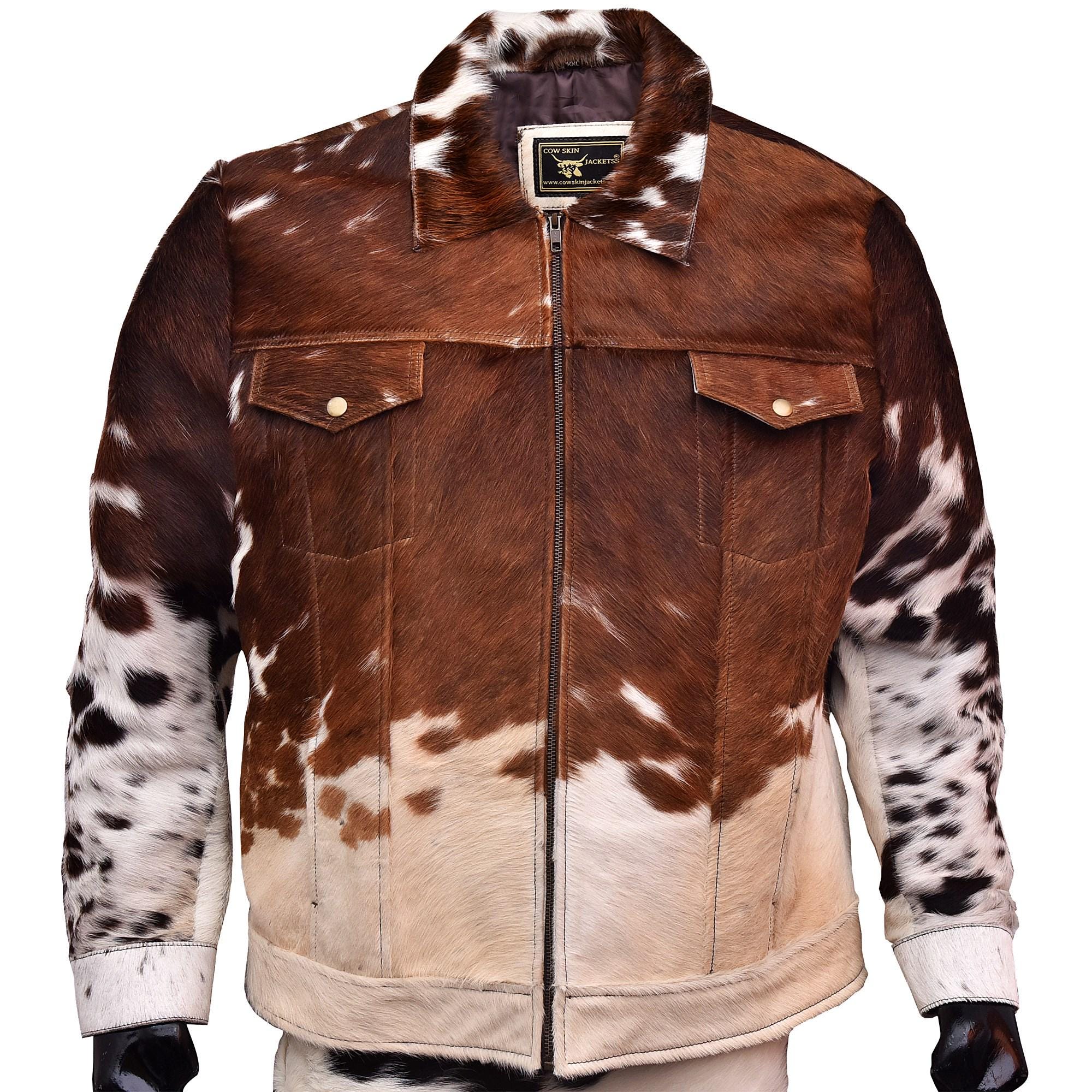 An application scenario or product detail of leather jacket cowhide - Image 14