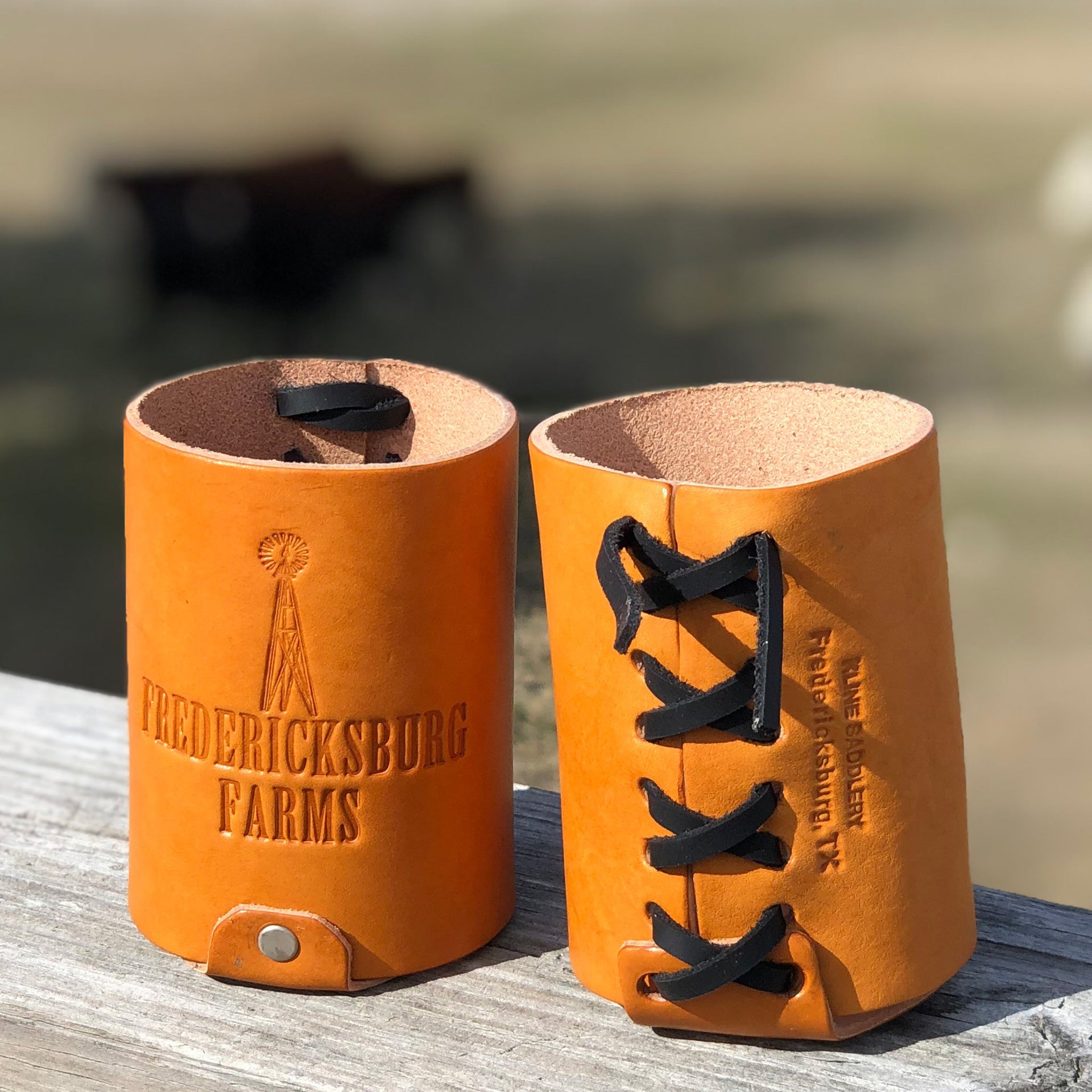 An application scenario or product detail of leather koozie bulk - Image 4
