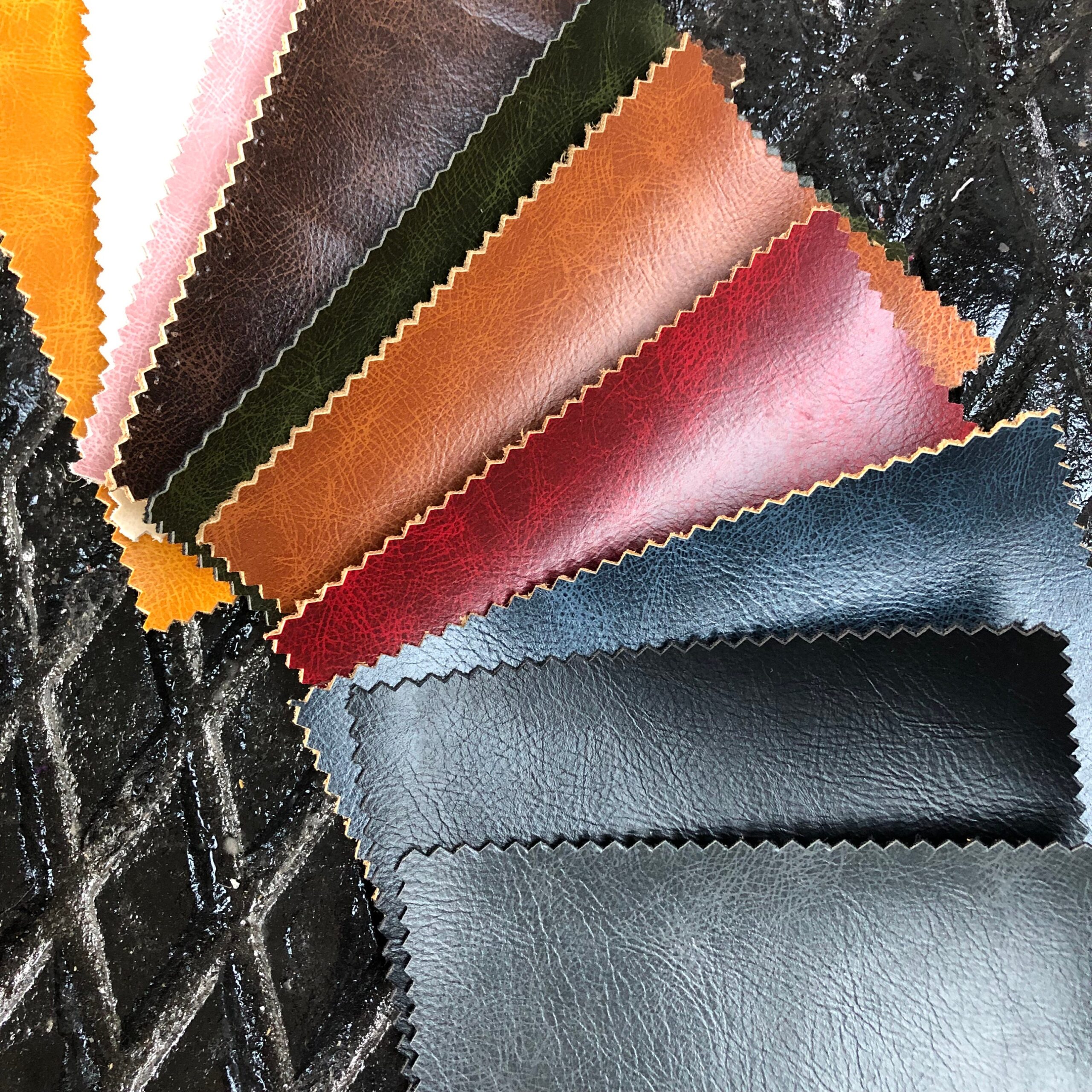 An application scenario or product detail of leather look fabric - Image 5