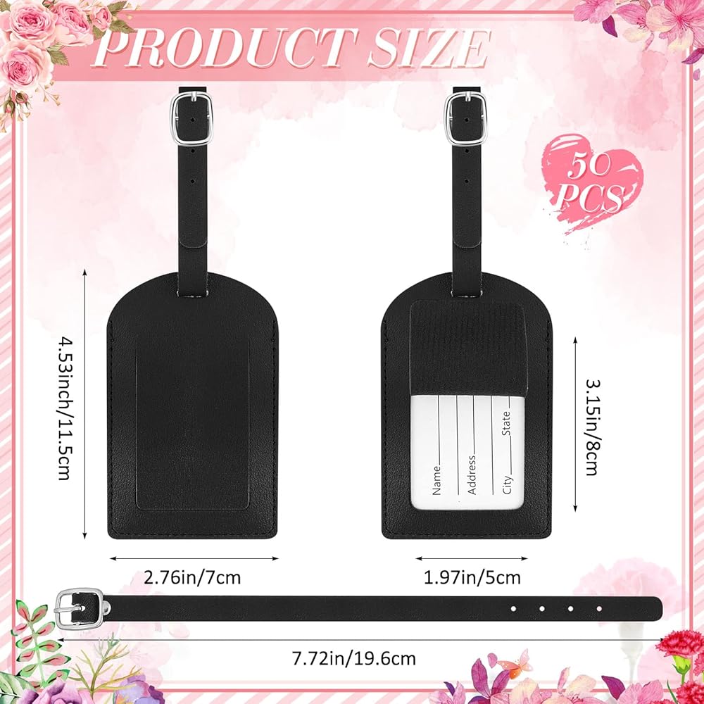 An application scenario or product detail of leather luggage tags bulk - Image 17