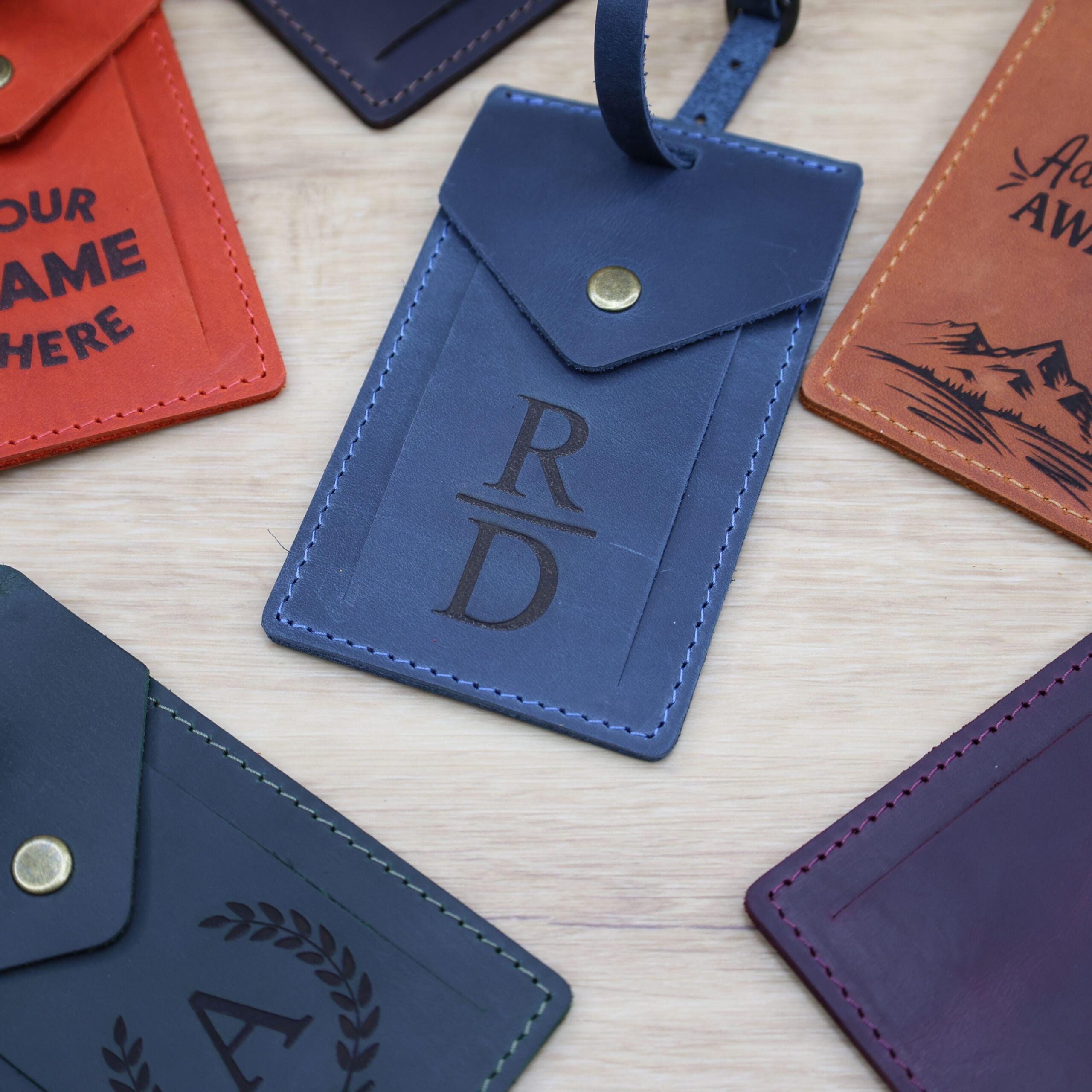 An application scenario or product detail of leather luggage tags bulk - Image 23
