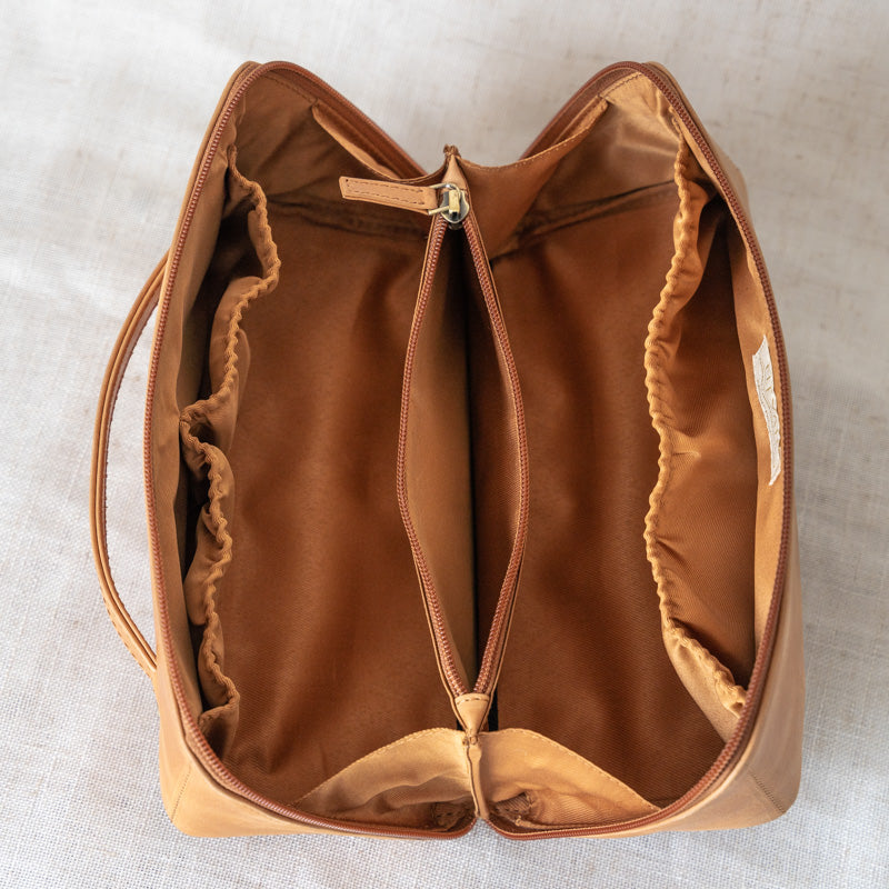 An application scenario or product detail of leather make up bag - Image 20