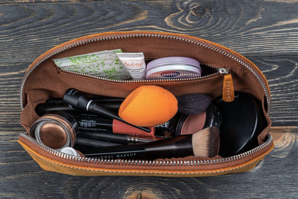 Featured image for the leather make up bag guide
