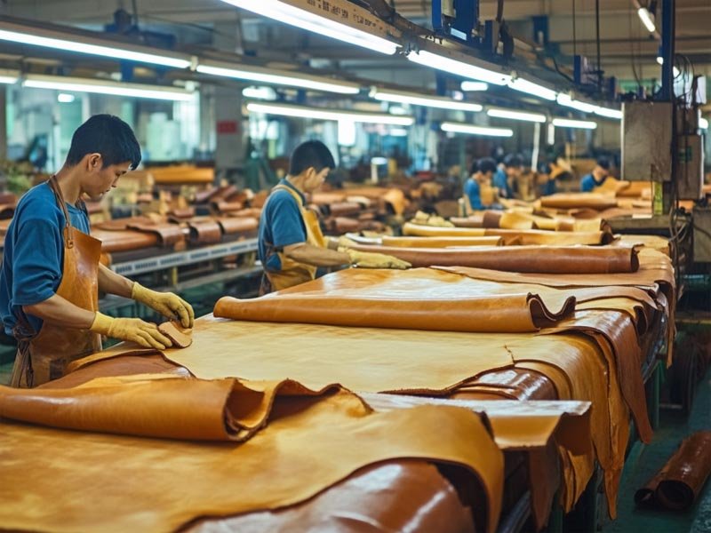 An application scenario or product detail of leather manufacturers in usa - Image 3