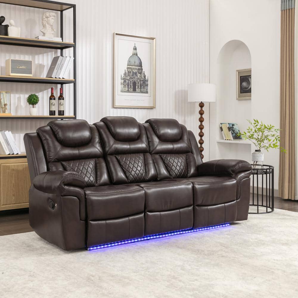 An application scenario or product detail of leather microsuede sofa - Image 21