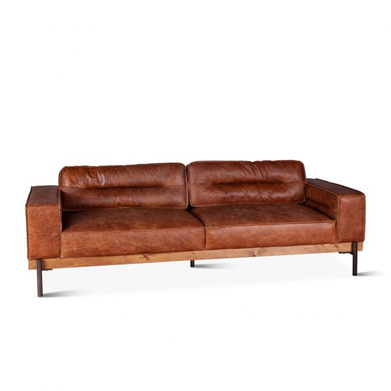 An application scenario or product detail of leather microsuede sofa - Image 22