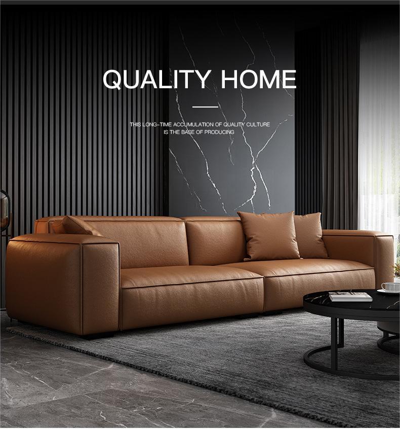 An application scenario or product detail of leather or microfiber couch - Image 20