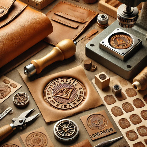An application scenario or product detail of leather patch maker - Image 9
