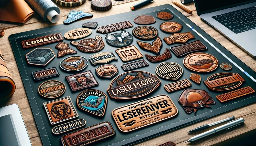 An application scenario or product detail of leather patch maker - Image 11