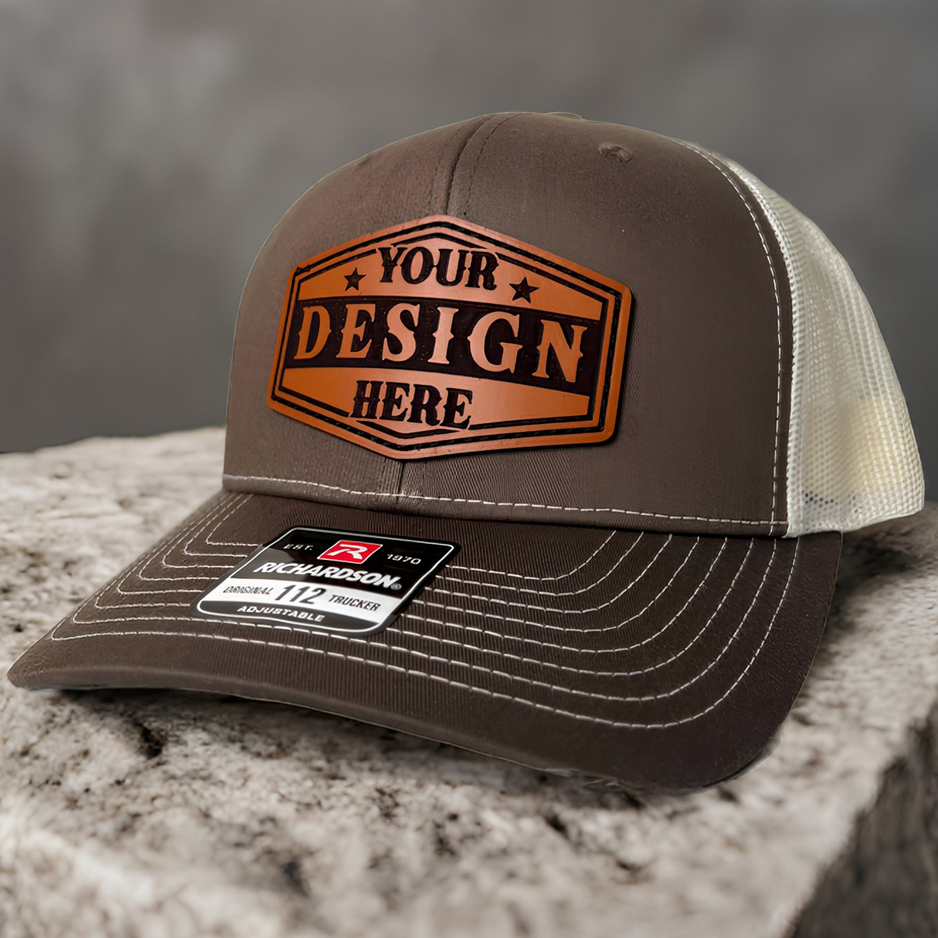 An application scenario or product detail of leather patches for hats wholesale - Image 11