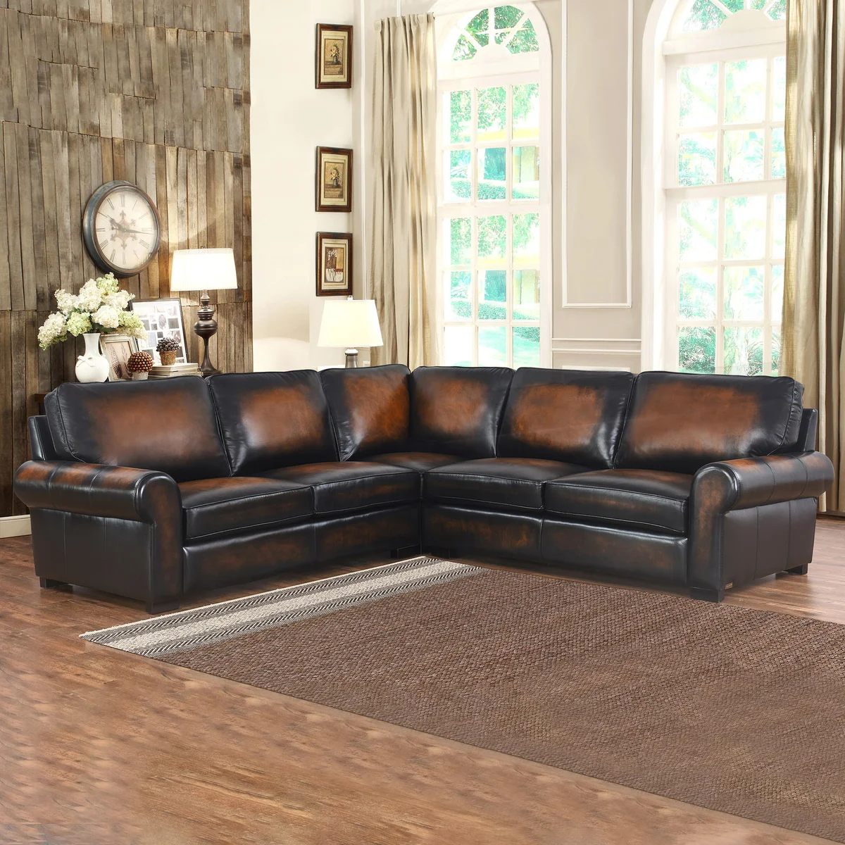 An application scenario or product detail of leather sectional sofa deals - Image 10