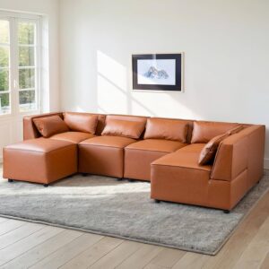 Featured image for the leather sectional sofa deals guide