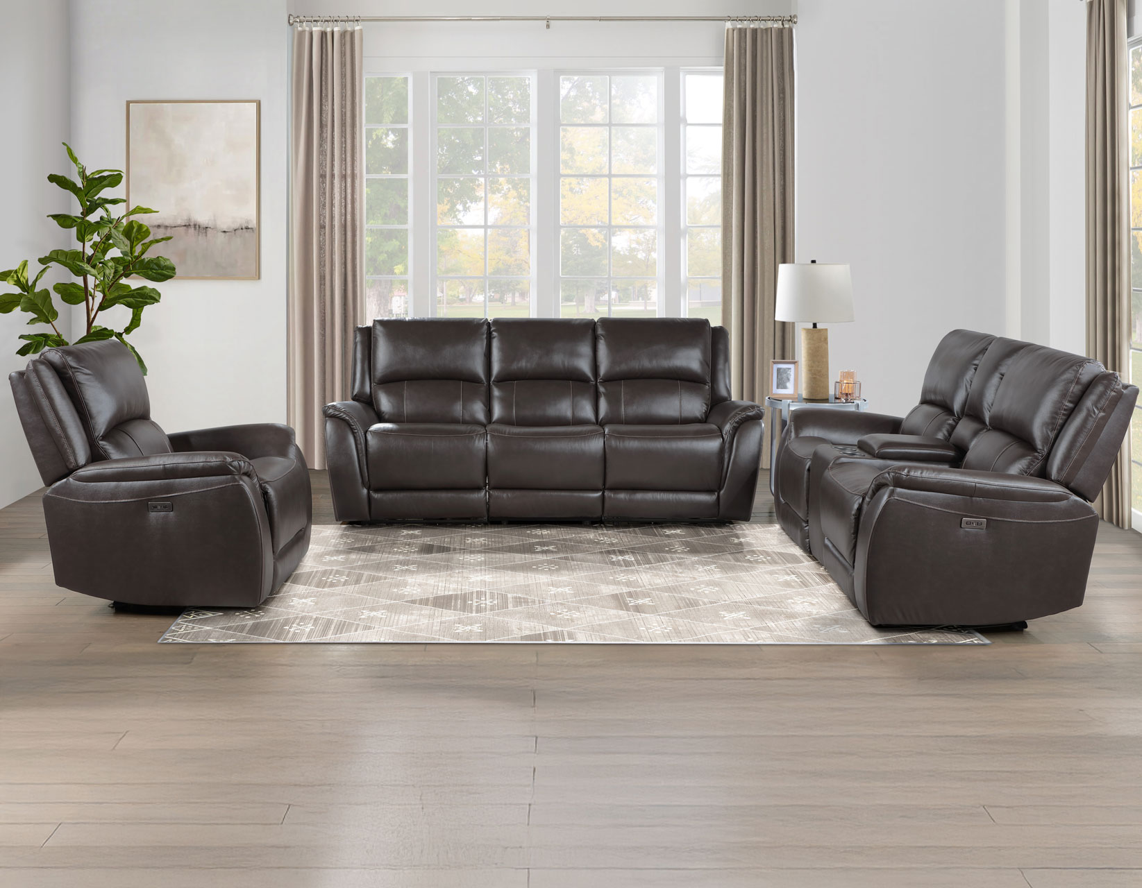 An application scenario or product detail of leather sofa distributor - Image 15