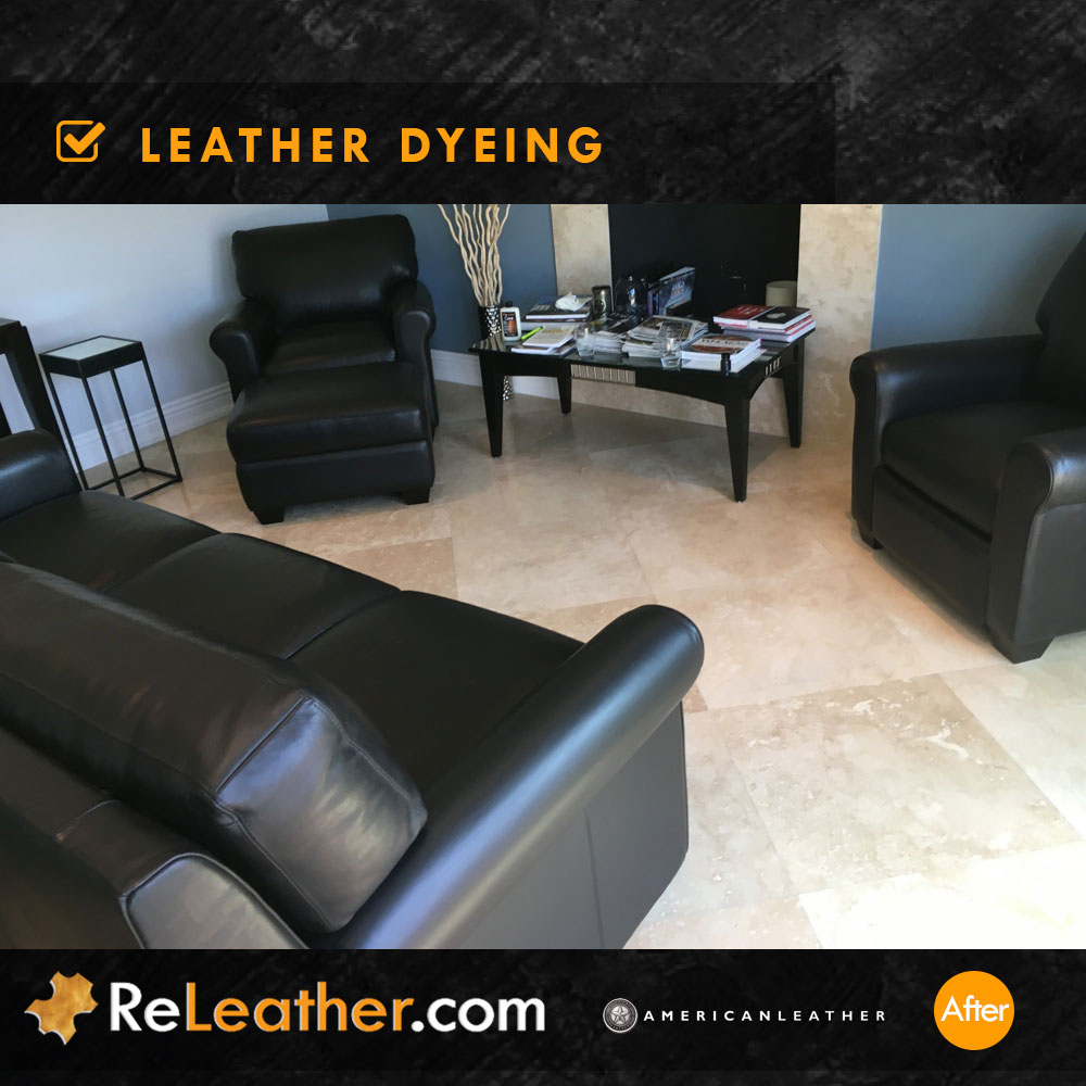 An application scenario or product detail of leather sofa dyeing service near me - Image 6