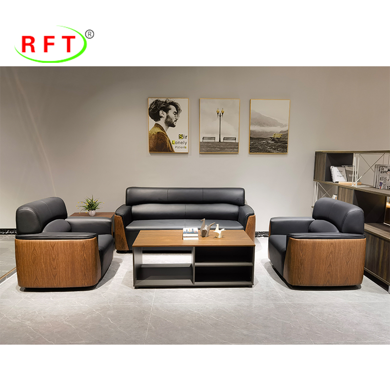An application scenario or product detail of leather sofa wholesale - Image 1