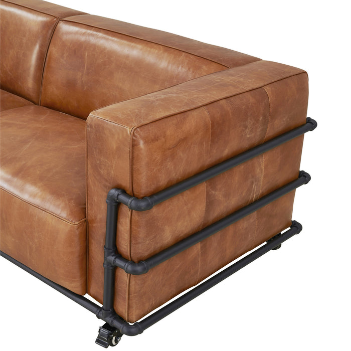 An application scenario or product detail of leather sofa wholesale - Image 21