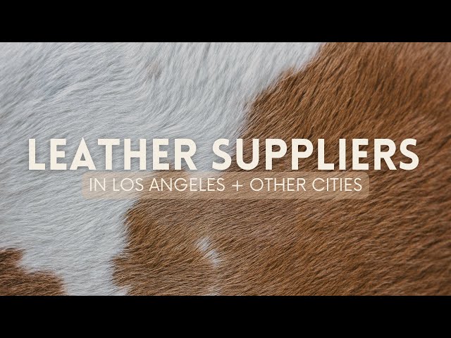 An application scenario or product detail of leather supplies los angeles ca - Image 5