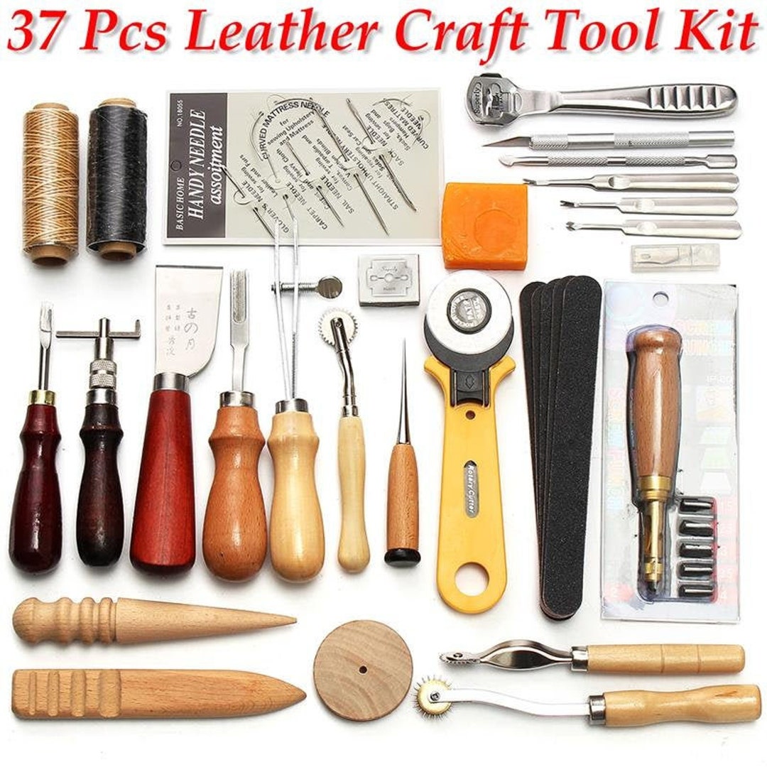 An application scenario or product detail of leather tools and supplies - Image 15