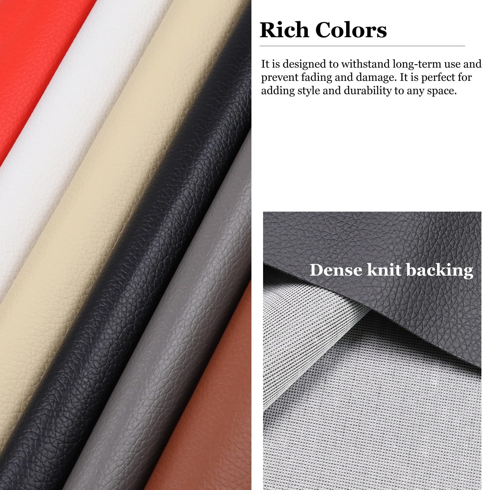 An application scenario or product detail of leather upholstery fabric by the yard - Image 14