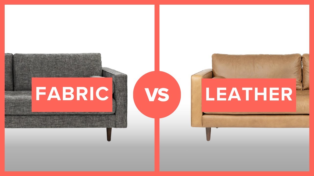 An application scenario or product detail of leather vs fabric sofa - Image 21
