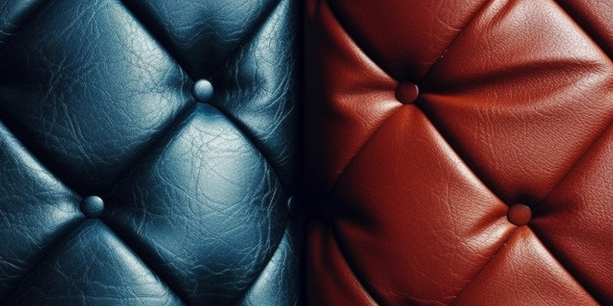 An application scenario or product detail of leather vs faux leather sofa - Image 21