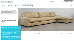 LeatherGroups - Custom Leather Furniture