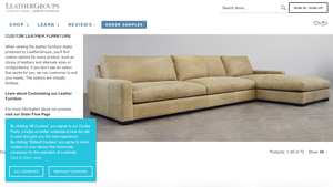 Leather Groups - Custom Leather Furniture