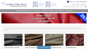 Leather Hide Store - Premium Leather Hides