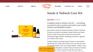 Leather Honey - Suede & Nubuck Care Kit