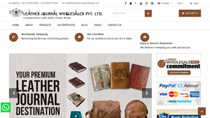 Leather Journal Wholesaler - Key Products