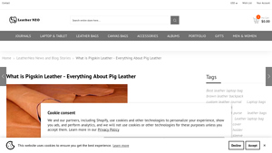 LeatherNeo - Pigskin Leather