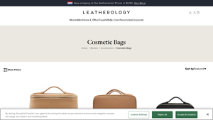 Leatherology - Personalized Makeup Bags