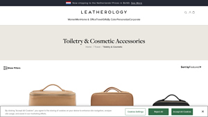 Leatherology - Personalized Toiletry Kits & Travel Bags