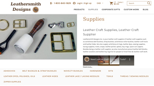 Leathersmith Designs - Leather Craft Supplies