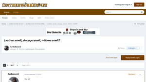 Leatherworker.net - Leather Care Solutions