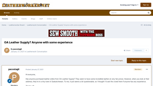 OA Leather Supply - Quality Leather Products