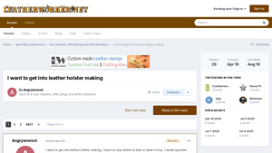 Leatherworker.net - Hand Stitching & Sewing Machines