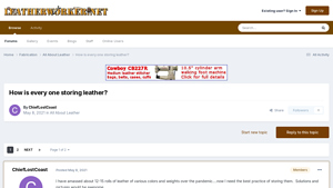 Leatherworker - Leather Storage Solutions