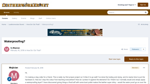 Leatherworker - Beeswax Finishing Solution