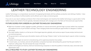 Lifology - Leather Technology Engineering