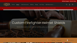 Little River Customs - Custom Firefighter Helmet Shields