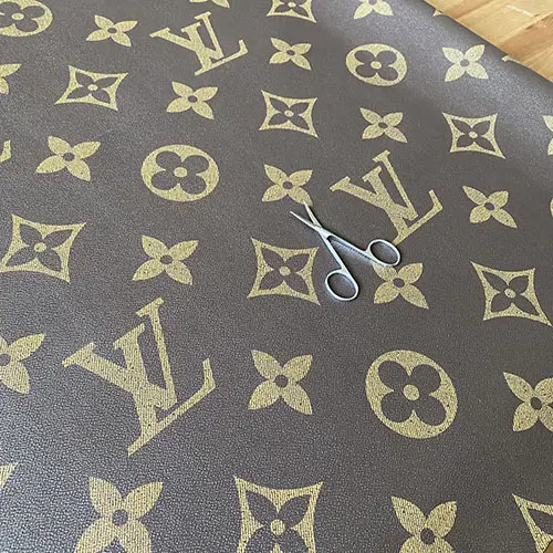 An application scenario or product detail of louis vuitton leather fabric amazon - Image 5